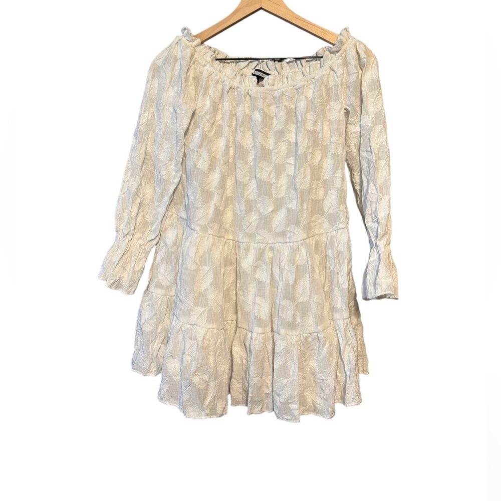 Missguided White Lace Dress SIZE 8